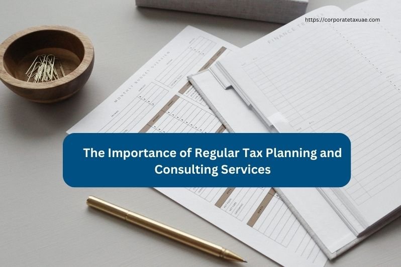 Regular Tax Planning and Consulting Services