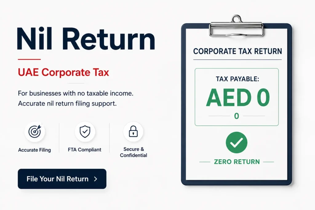 Businesses Still Need to File a Nil Corporate Tax Return