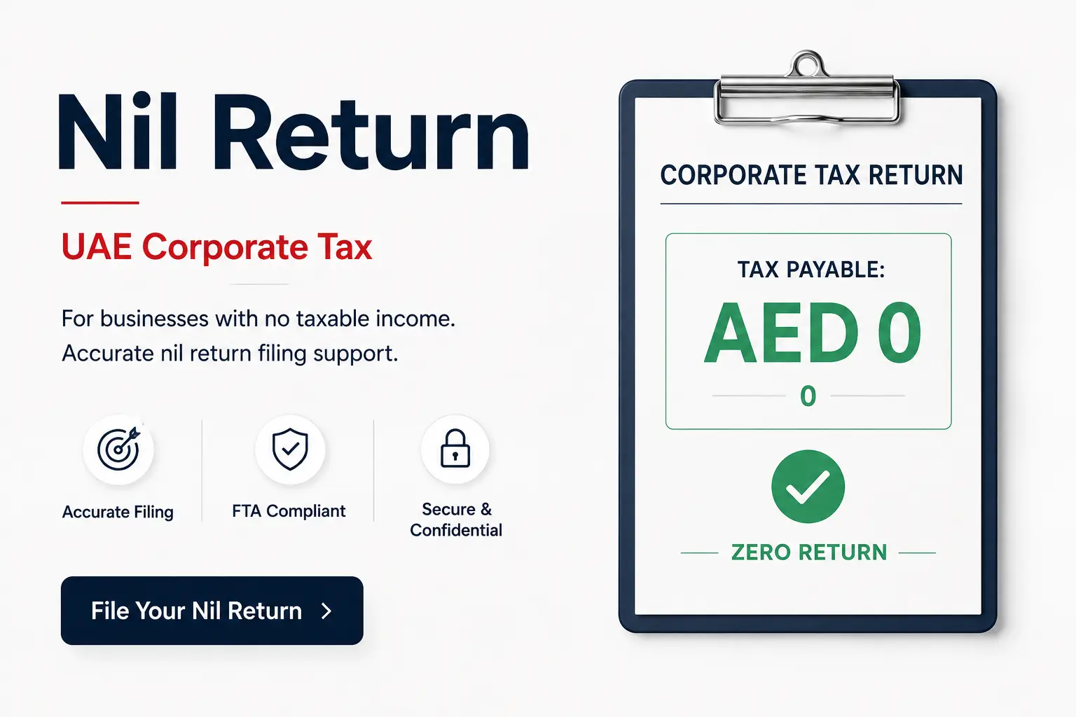 Businesses Still Need to File a Nil Corporate Tax Return